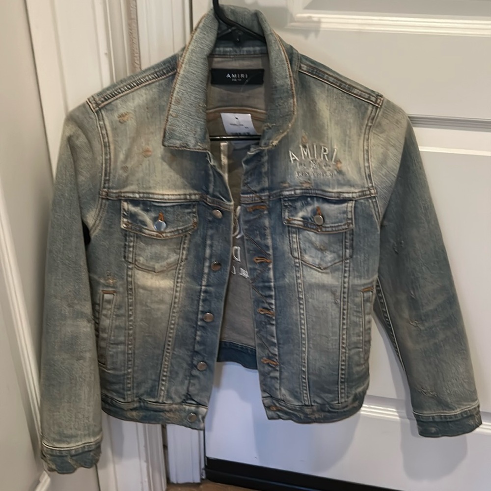 Amiri Authentic Denim Jacket NWT
